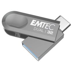 Emtec D280 32GB USB-Stick schwarz (ECMMD32GD283)