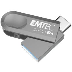 Emtec D280 64GB USB-Stick schwarz (ECMMD64GD283)