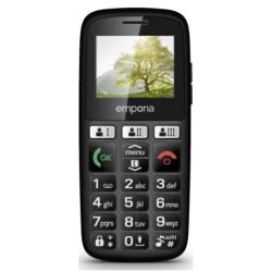 Emporia Happy LTE Mobiltelefon schwarz (E30.LTE.v1.bk.01)
