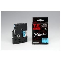 TZe-521 Beschriftungsband 9mm, schwarz auf blau (TZE521)