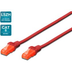 Patchk.Cat.6  1m U/UTP ROT (DK-1617-010/R)