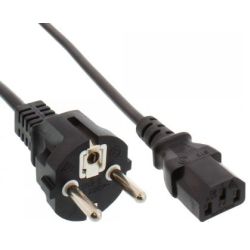 InLine Netzkabel / Kaltgerätestecker C13 3,0m Schutzkontakt g (16651E)