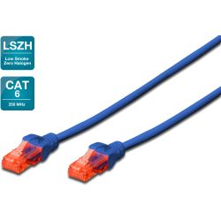 Patchkabel Cat6 U-UTP 1m blau (DK-1617-010/B)