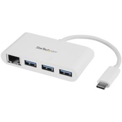 3PT USB 3.0 HUB + GBE - USB-C (HB30C3A1GEA)