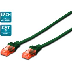 Patchkabel Cat6 U-UTP 0.5m grün (DK-1617-005/G)