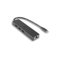 I-TEC USB C Slim HUB 3 Port mit Gigabit Ethernet Adapter  (C31GL3SLIM)