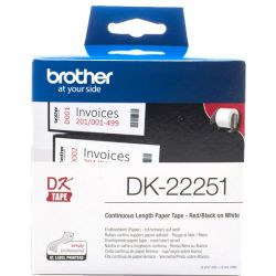 BROTHER Endlos-Etikett Papier weiß (DK22251)