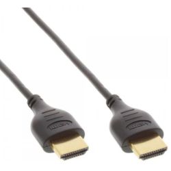 InLine HDMI Superslim Kabel A an A, HDMI-High Spee (17502S)