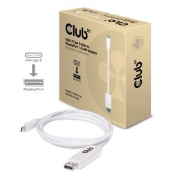 Club3D Kabel   USB 3.1 Typ C > DP 1.2 4K60Hz UHD 1,2m  St/S (CAC-1517)