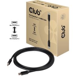 Club3D Kabel   MiniDisplayP.1.4 > MiniDisplayP. 2m 32,4Gb r (CAC-1164)