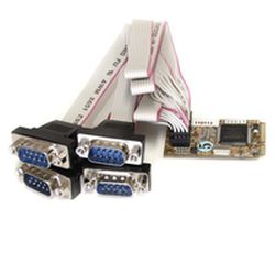 4 PORT MINI PCIE SERIAL CARD (MPEX4S552)