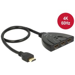 Switch HDMI 3 in > 1 out HDMI 4K UHD mit (18600)