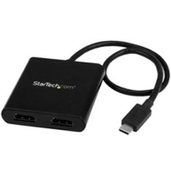 USB-C zu 2x HDMI 4K 30Hz MST Splitter schwarz (MSTCDP122HD)