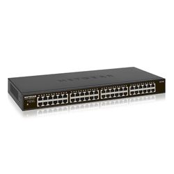 NETGEAR 48-Port Gigabit Ethernet unmanaged Switch lüfte (GS348-100EUS)