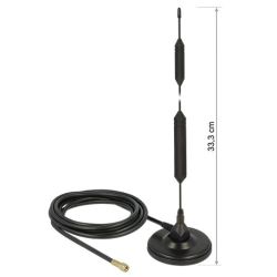 Delock Antenne GSM Quad Band SMA 5 dBi omni sta (12418)