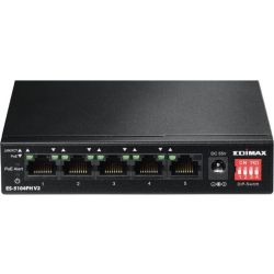 Switch EDIMAX  5x FE ES-5104PH V2 (4xPOE) (ES-5104PH V2)