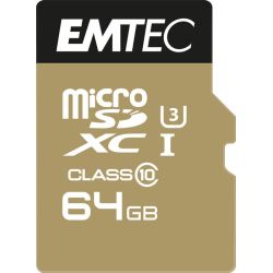 microSDXC Speedin 64GB Speicherkarte UHS-I U3 (ECMSDM64GXC10SP)