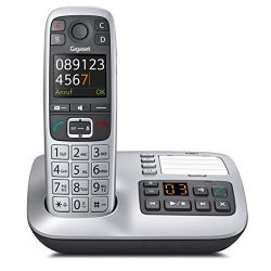 Gigaset E560A Schnurlostelefon mit AB platin (S30852-H2728-B101)