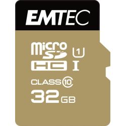 microSDHC Gold+ 32GB Speicherkarte (ECMSDM32GHC10GP)