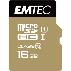 microSDHC Gold+ 16GB Speicherkarte UHS-I U1 (ECMSDM16GHC10GP)