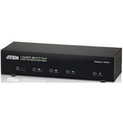 4-port VGA Audio/Video switch (VS0401-AT-G)