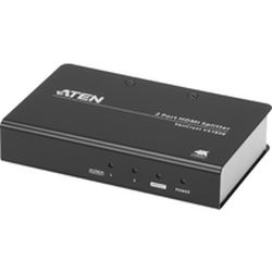 2-Port True 4K HDMI Splitter schwarz (VS182B-AT-G)