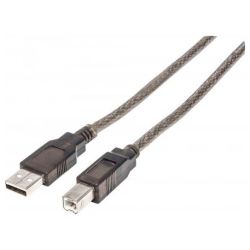 MANHATTAN Hi-Speed USB 2.0 aktives Kabel A Stecker / B Stecke (152389)