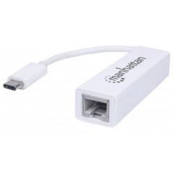 Netzwerkadapter USB-C Stecker zu 1x RJ-45 weiß (507585)