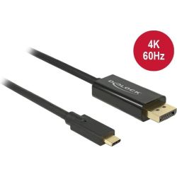USB Kabel Delock C -> DP 4K 60Hz St/St 1.00m (85255)