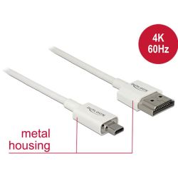 DELOCK Kabel High Speed HDMI mit Ethernet - HDMI-A Stecker > H (85147)