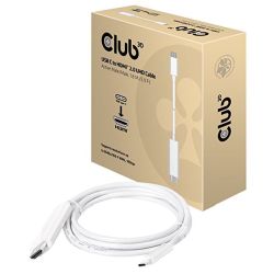 Aktives Kabel USB-C Stecker zu HDMI 2.0 Stecker 1.8m weiß (CAC-1514)