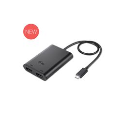 I-TEC USB C auf Dual HDMI Port VideoAdapter 2x HDMI Po (C31DUAL4KHDMI)