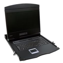 19 LCD KVM Konsole mit  19 TFT Monitor und Tastatur (DE) (LC902GE)