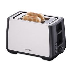 Toaster 3569 Edelstahl-Schwarz (3569)