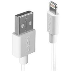 1m USB an Lightning Kabel, weiß (31326)