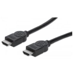 Kabel MANHATTAN High Speed HDMI m. Ethernet-St. > HDMI-St. 2, (323215)