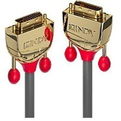 Lindy Kabel DVI-D-Stecker zu DVI-Stecker 15m grau (36216)