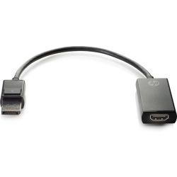 Hewlett Packard (HP) Aktiver Adapter DisplayPort 1.2 zu HDMI-A 1.4 schwarz (2JA63AA)