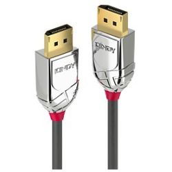 LINDY 2m DisplayPort Kabel Cromo Line Aufloesungen bis zu Ultr (36302)