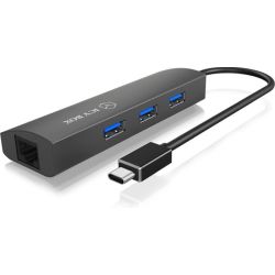 ICY BOX IB-HUB1406-C USB 3.0 Type-C Hub mit 3x USB Type-A Port (60065)