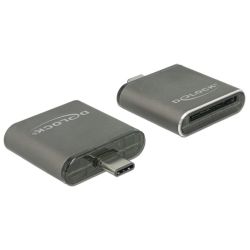 DELOCK Adapter USB Type-C -> SDHC/SDXC USH-II/MMC Card-Read. (91498)