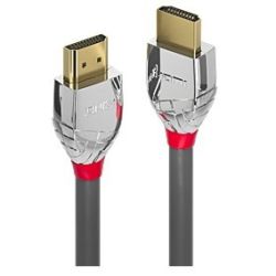 Cromo Line Kabel HDMI-A Stecker zu HDMI-A Stecker 3m grau (37873)