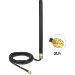 DELOCK LTE UMTS GSM Antenne SMA Stecker 3 dBi omnidirektional  (89529)