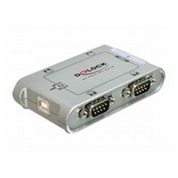 Delock USB 2.0 zu 4 Port Seriell HUB (87414)