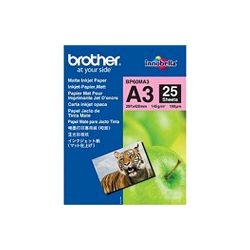 BROTHER BP-60MA3 Inkjetpapier matt A3 25BL 145g/qm fuer MFC- (BP60MA3)