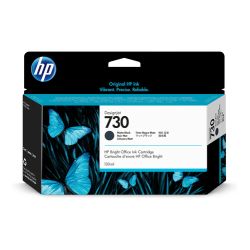 Hewlett Packard (HP) 730 Tintenpatrone schwarz matt (P2V65A)