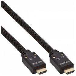 INLINE HDMI HighSpeed Kabel mit Ethernet 4K2K aktiv St/St ver (17510A)