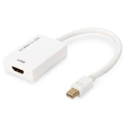 ASSMANN DisplayPort Adapter miniDPort -> HDMI St/Bu  (AK-340416-002-W)