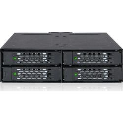 Backplane IcyDock 4x6,3cm SATAI-III in 1x5,25 HDD/SSD sw (MB607SP-B)