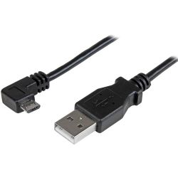 0.5M ANGLED MICRO USB CABLE (USBAUB50CMRA)